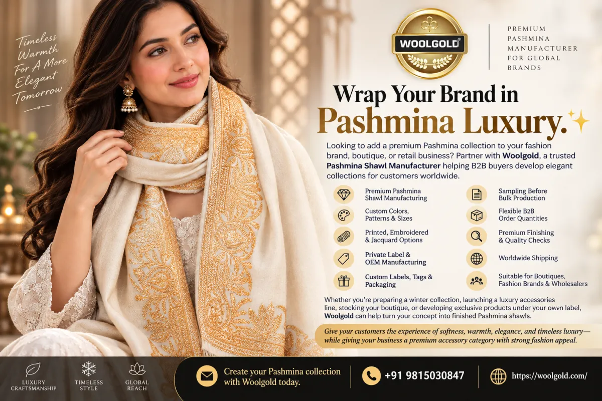 Pashmina Shawl Manufacturers in India